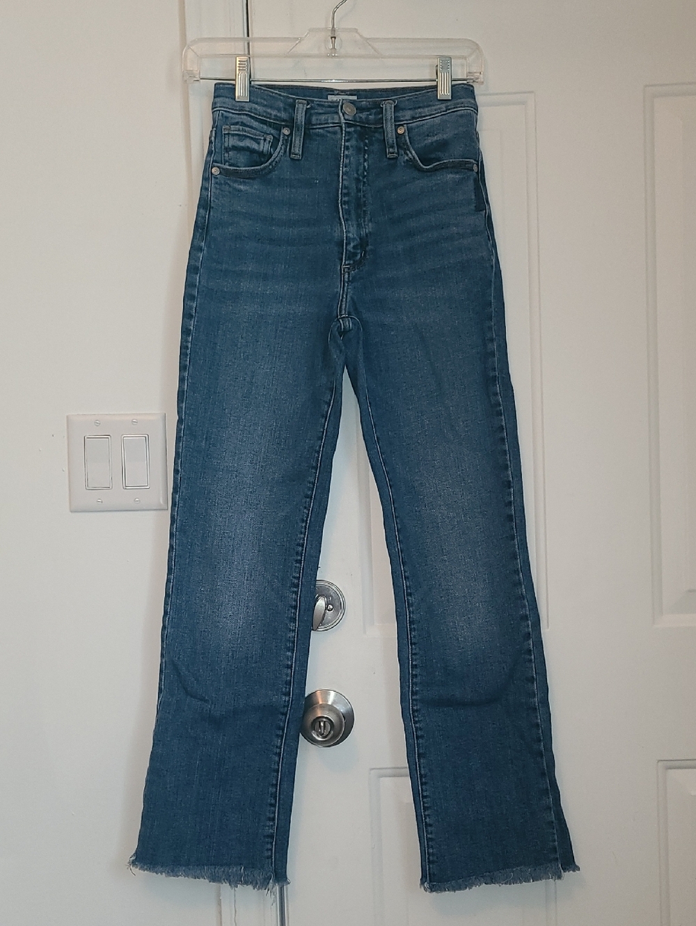 Silver Jeans Vintage Bootcut High-Rise Straight Leg Blue Jeans Waist 25